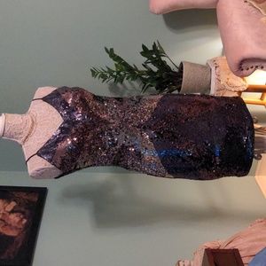 Breath Taking Aidan Mattox Sequin Dress, Sz 4